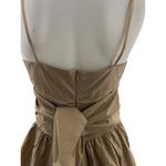 BCBGMAXAZRIA NWT BCBG Max azria Strapless Dress Silk Taffeta Antique Gold Cocktail dress Sz 4 Photo 2