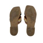 Steve Madden - Sandy Beaded Cross Over Strap Sandals in Navy Blue Orange & Brown Photo 2