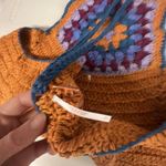 Free People NEW SZ LARGE L  BELLA CROCHET CROPPED CROP HALTER TANK TOP SHIRT BOHO Photo 6