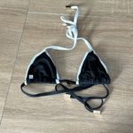 Moeva black and white ribbed bikini top Photo 2