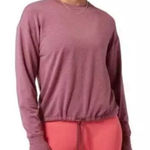 Athleta Womens Athleisure Active Marina Tie Waist Pullover Sweatshirt Size 1X Photo 0