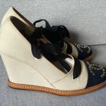 Chanel Lace Up Wedge Photo 2