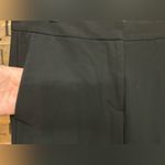 Ann Taylor  Classic Black Trousers Pants Size 4T - 4 Tall Photo 2