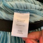 Leith  teal pleated velour velvet midi skirt! Photo 6