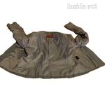 VINTAGE 1980'S SASSON GRAY & CREAM TWILL CROPPED BLAZER (8/9/S) Photo 8