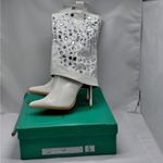 Lauren Lorraine  Hana Rhinestone Cowboy Boots White Western Glam Size 10 Cowgirl Photo 7