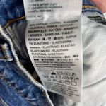 Levi's Levi’s Ribcage Shorts Blue Raw Hem Button Fly Cut Off Size 31 Photo 6