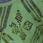 Silence + Noise Urban Outfitters Patterned Yellow Crop Top Photo 3