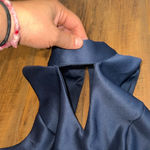 Sequin Hearts  Dress Blue Navy Photo 0