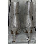 Andiamo Sliver Sparkle Bling Heeled Boots Photo 5