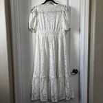 Blu Pepper Women's Button Down Ivory Lace Midi Dress SIZE M Photo 3