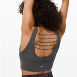 Lululemon  Align Reversible Bra Diamond Dye Grey Size 4 Photo 1