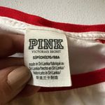 PINK - Victoria's Secret Victorias Secret Pink Holiday Christmas Bow Baseball Tee T-Shirt Top Size Small Photo 3