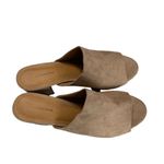 14th & Union  Hayzel Suede Block Heel Mule Mushroom - Size 9‎ Photo 8