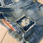 Rue 21 - Distressed Denim Patriotic Jeans 7/8 Photo 9
