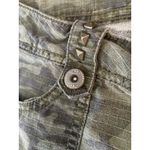 Camo Capri Pants Womens 31x20 Green Camoflauge Crop Cinch Leg Tag 9 GLO Jeans Size undefined Photo 3