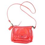 Coach Pink  Poppy Leather Crossbody Mini Bag Photo 2