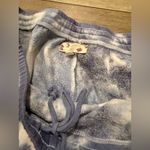 Pink Rose Women’s Tie-Dye Blue Jogger Pants Sweatpants Photo 2