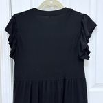 Amazon Women’s Black Ruffle Sleeve Tiered Dress Photo 2