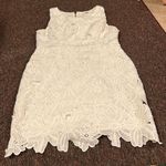 ASTR  the label white lace bodycon dress L Photo 4