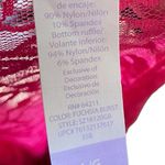 secret treasures Pink Black Sheer Barbie Romantic Lace Lingerie Mini Slip Dress Photo 5