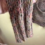 If It Were Me  Multicolored Oversized Speckled Knit Sweater Women's XS Pockets Photo 2