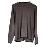 S5 Timberlea Scotish Dog Ramie‎ Cotton Cardigan Sweater Gray Size M Photo 6