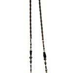 Maya Evangelista Resin Vintage Rhinestone Bead Clutch Handbag purse crossbody Black Photo 1