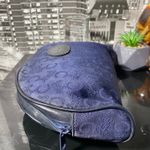 CELINE Authentic Noevir Denim Horse Carriage Bag Photo 6