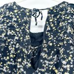 Free People  Intimately Womens Dessa Puff Sleeve Ditsy Floral Blouse Bodysuit L‎ Photo 8