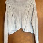 RD Style  Cropped Knit Sweater White Cream L Photo 1
