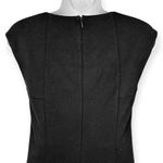 Chico's  | NWT | 0 / Small | SO SLIMMING Black Sleeveless Ponte Knit Jackie Dress Photo 7