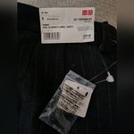 Uniqlo Women Navy Pinstripe Wool Blend Flannel 3.5" Shorts Size 8 Photo 2