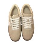 American Eagle NWT AE Linen-Blend Retro Casual Sneaker Size 7 women’s Tan/Cream Photo 2