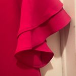 Worthington  Fuchsia Ruffle Sleeve tunic Dress Photo 5