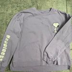 💛PEANUTS Junior Graphic Sweatshirt, Size Large 11 Photo 1