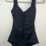 Rose Marie Reid Black Tummy Control One Piece Swim Suit Size Small Photo 0