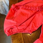 RHODE Red Ruffle dress Photo 3