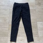 Versona  Women Black Casual Stretchy Waffle Pants Size‎ 4 Photo 4