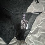 Savage X Fenty Sheer Black Polka Dot Chemise lingerie Size XL Photo 1