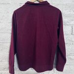 Eddie Bauer sweater color burgundy size M Photo 6