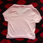 PacSun Barbie Pink Polo Crop Top A Photo 3