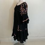 Free People  Pavlo Embroidered Bell Sleeve Dress Photo 4