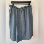 NWT Alfred Dunner gray and red plaid skirt size 16P Red Photo 1