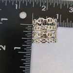 Silver Multi Chain Link Ring Photo 7