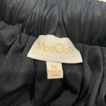 Modcloth  Plus Sz 1X Skirt Black Layered Tulle Knee Length Elastic Waist Pull On Photo 3