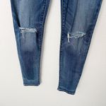 Hudson Jeans [Hudson] Nico Mid Rise Ankle Skinny Jeans Dark Wash Ripped Knee Distressed Sz 29 Photo 7