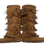 Minnetonka 5-Layer Fringe Boot, Sz 6 Photo 4