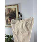 White House | Black Market  Women’s Tailored Pants Beige Size 14 Slim Ankle Pockets Photo 4
