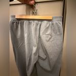 Gray women’s chino ankle length office wear relaxed pants size small Photo 4